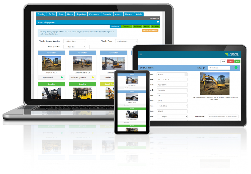 Equipment Management Software