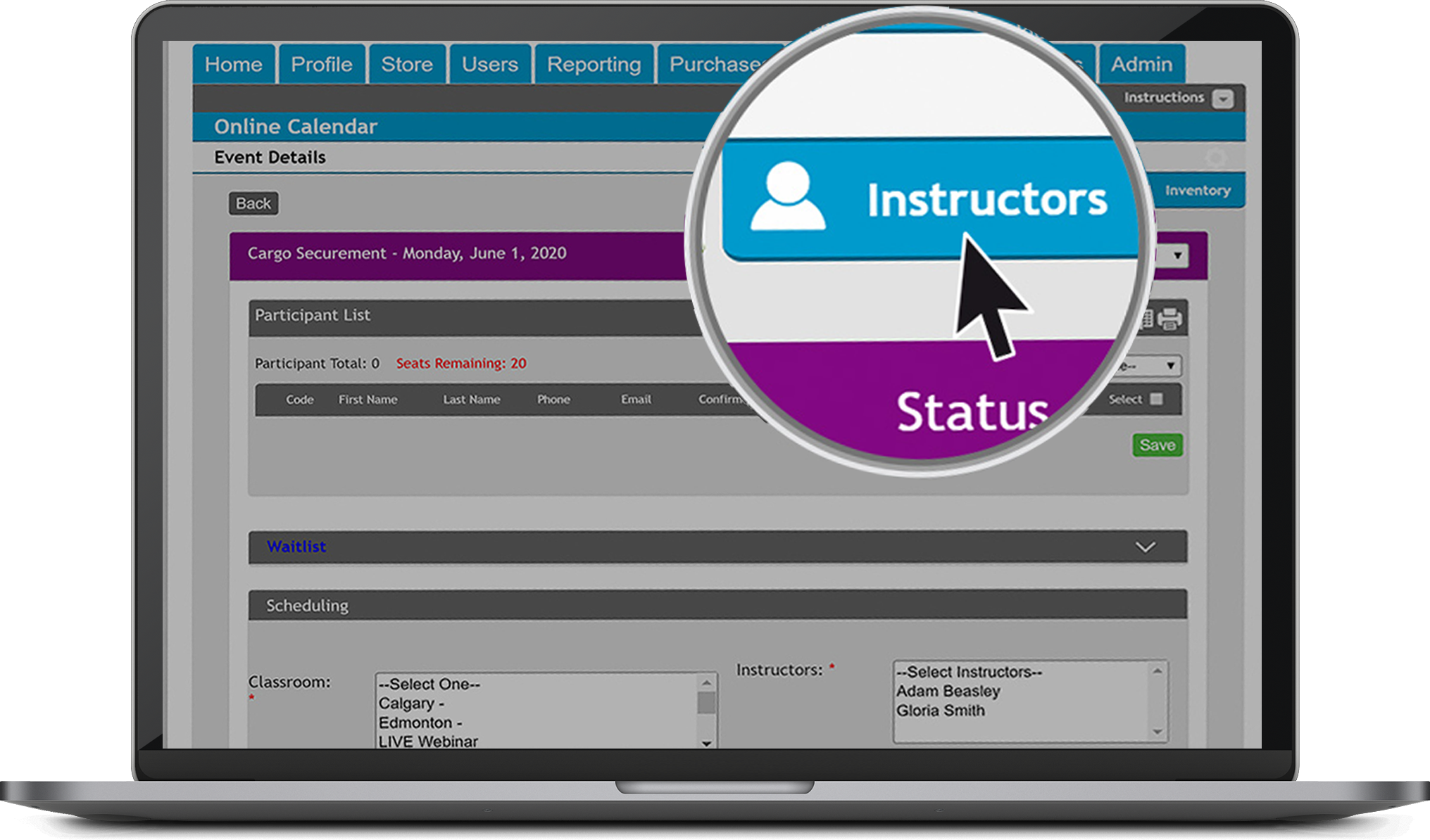 Instructor Dashboard